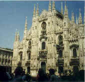 Milano katedra. Italija. 1386-1577 m.