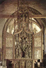 Tilmanas Rymenšneideris. Mergelės Marijos altorius. 1505-10 m.