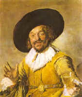 F.Halsas. Linksmas įgėręs vyras. 1628-30 m.
