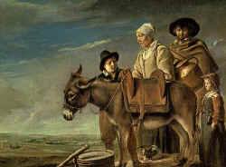 Lui Lenenas. Pieninikės šeima. 1640-50 m.