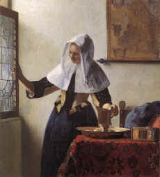 Vermejeris. Moteris prie lango. 1660-62 m.