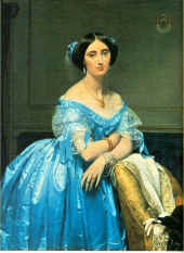 Ž.O.Engras. Princesės Albert de Broglie portretas. 1853 m.