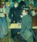 A.Tulūz-Lotrekas. Moulin de la Galette užstalė