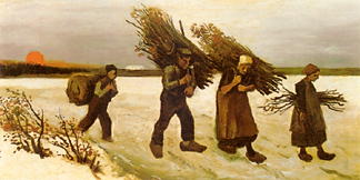 V. van Gogas. Žabų rinkėjai