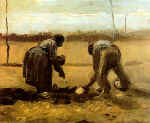 V. van Gogas. Bulviakasiai