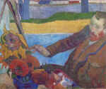 P.Gogenas. Vincentas van Gogas piešia saulėgrąžas