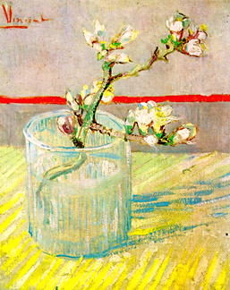 V. van Gogas. Žydinčio migdolo šakelė