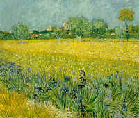 V. van Gogas. Peizažas