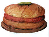 K.Oldenburgas. Milžiniškas sumuštinis. 1962 m.