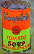 E.Varholas. "Campbell" sriubos skardinė. 1965 m.