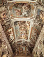 Galerija Farnezi. 1597-1602 m.