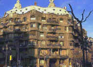 A.Gaudi. Gyvenamasisi namas. Barselona