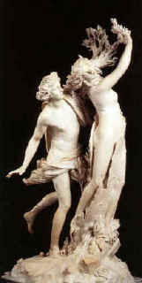 L.Berninis. Apolonas ir Dafnė. 1622-25 m.