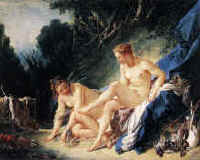 F.Bušė. Diana. 18 a.