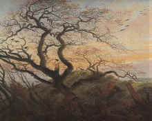 K.D.Frydrichas. Varnų medžiai. 1822