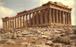 Atėnų Akroplis. Partenonas. 5 a. pr. Kr.