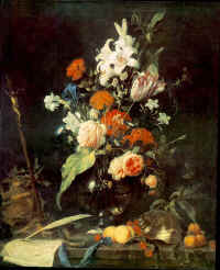 J.D. de Hemas. Natiurmortas su gėlėmis. 1630