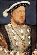 H.Holbeinas. Henrio VIII portretas. 1534-36 m.