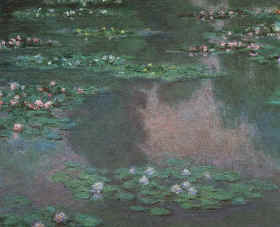 K.Monė. Vandens lelijos. 1899 