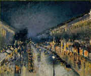 K.Pisaro. Monmartro bulvaras nakčia. 1897