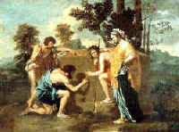 N.Pusenas. Arkadijos piemenys. 1655