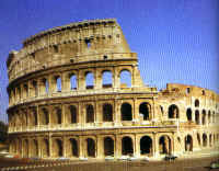  Romėnų amfiteatras - Koliziejus. Roma. ~ 80 m.