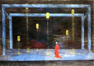 M.Jacovskis. Dž.Pučinis „Madame Butterfly“. Scenovaizdžio eskizas. 1992 