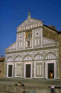 San Minjato bažnyčia. Florencija. 1062 m.
