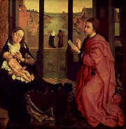 Rogyras van der Veidenas. Šv. Luko Madona