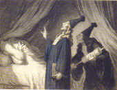 O.Domjė. Komedijos scena. 1860-65 m.