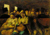 O.Domjė. Trečios klasės vagonas. 1863-65 m.