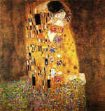 G.Klimtas. Bučinys