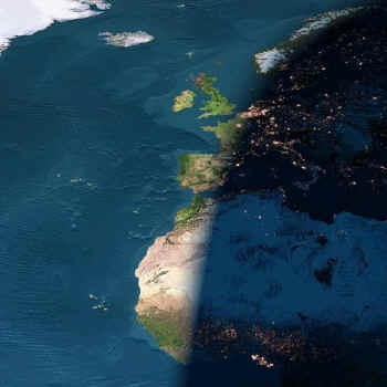 "Diena-naktis Europoje". Palydovinė nuotrauka