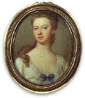 C.F.Zincke. Sara Duches. Emalės portretas. 1720