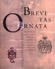 S.Chlebinskas. E.Patiejūnienė. Brevitas Ornata. 1998